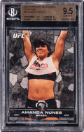 2013 Topps UFC Bloodlines Platinum Amanda Nunes ROOKIE 1/1 #63 BGS 9.5 GEM MINT