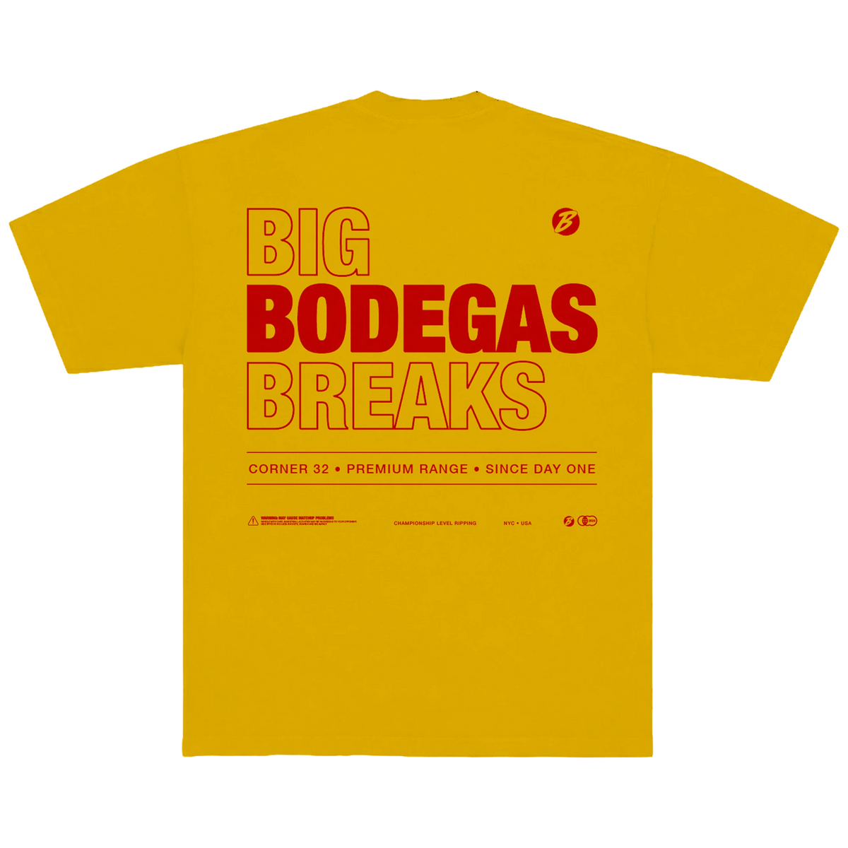 Bodega BBB Tee Mustard