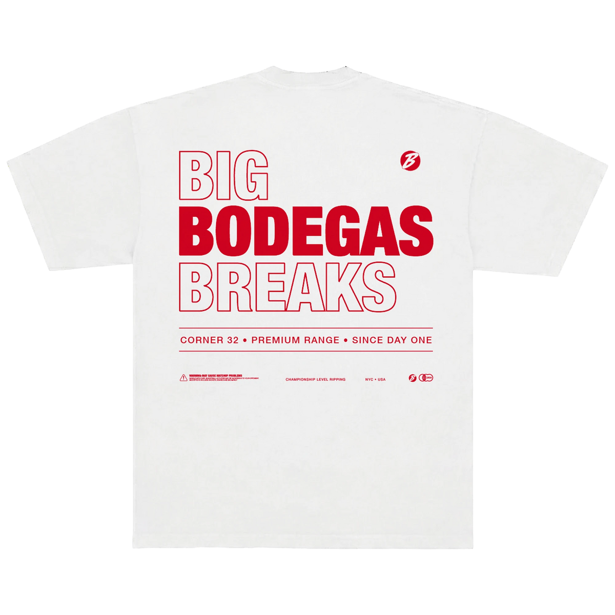 Bodega BBB Tee White