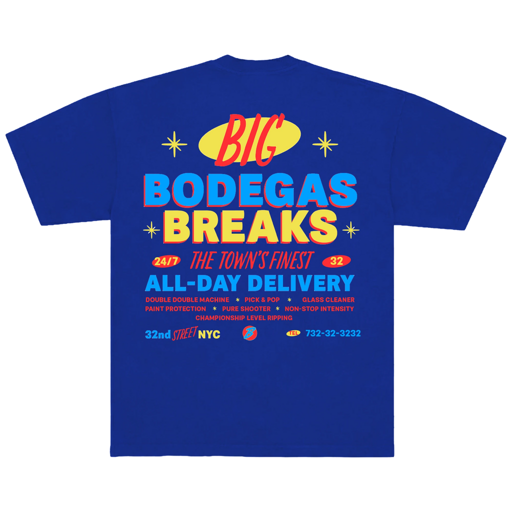 Bodega Classic Tee Blue