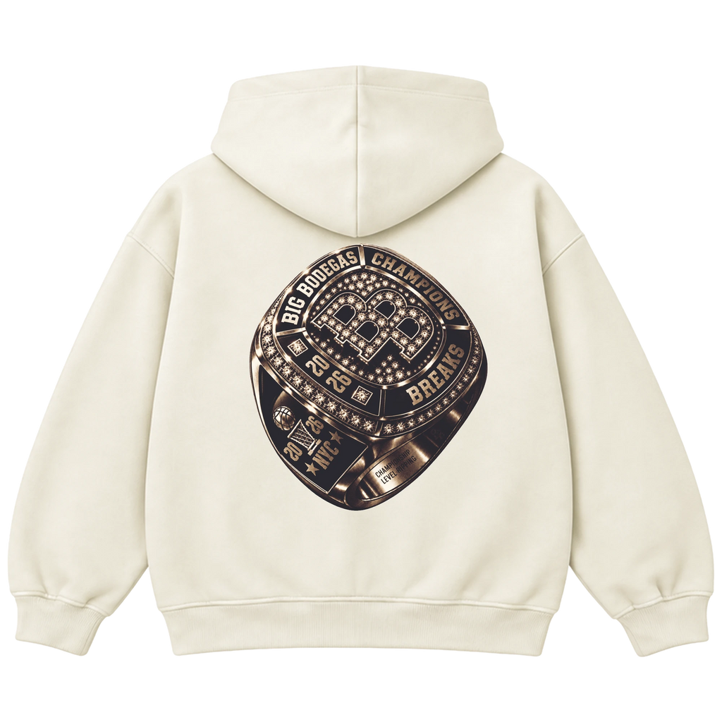 26' Ring Night Cream Hoodie