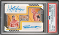 2022 Panini Prizm WWE Iconic Rivals Dual Black Hulk Hogan Goldberg AUTO 1/1 PSA 10 GEM MINT