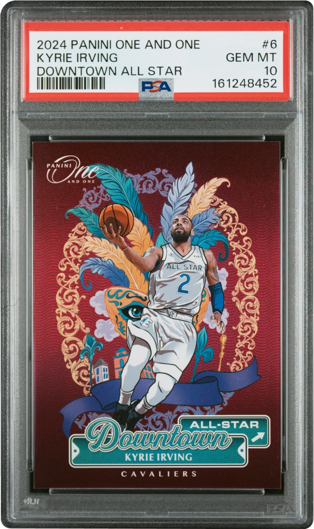 2024 Panini One And One Downtown All Star Kyrie Irving #6 PSA 10 GEM MINT