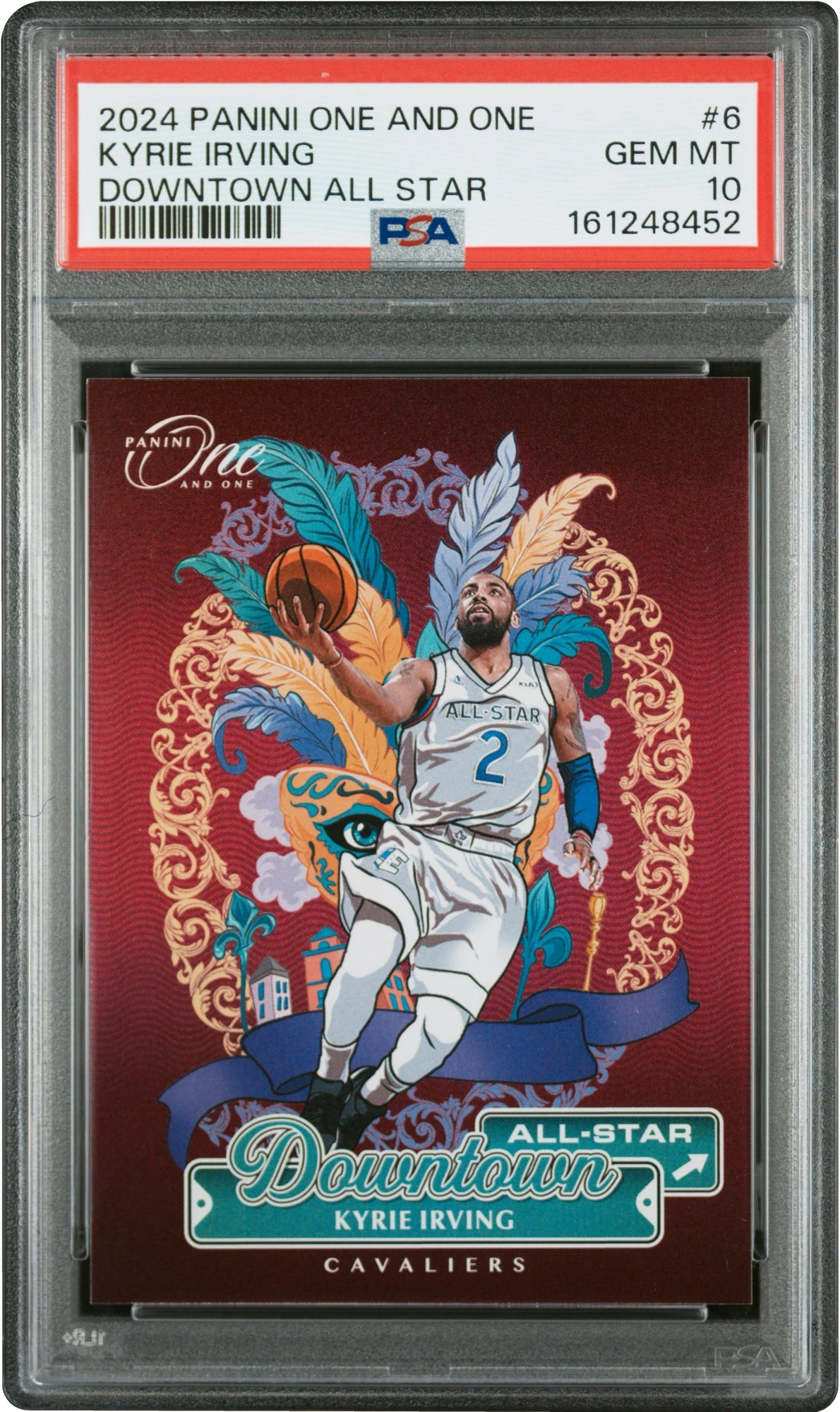 2024 Panini One And One Downtown All Star Kyrie Irving #6 PSA 10 GEM MINT