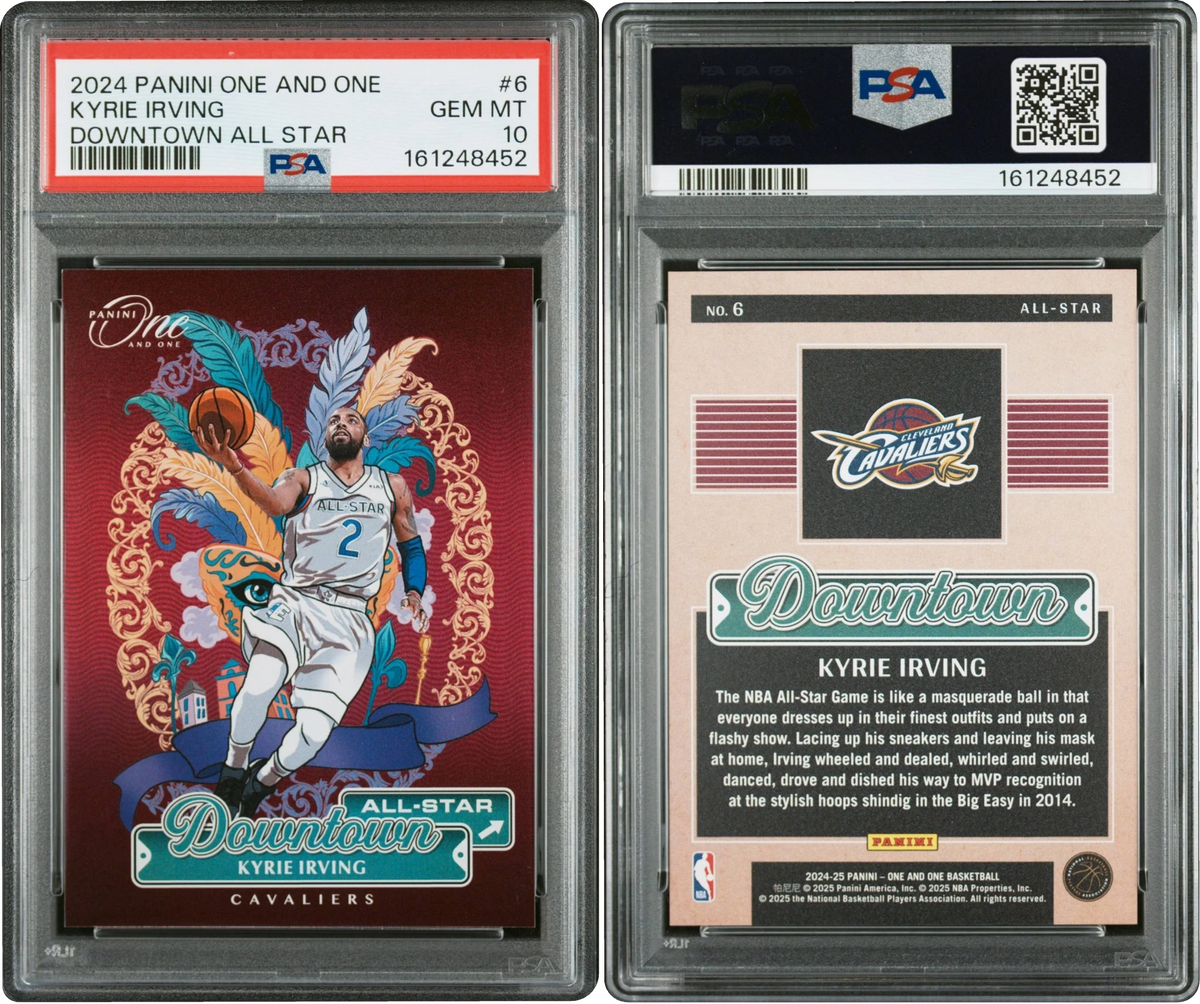 2024 Panini One And One Downtown All Star Kyrie Irving #6 PSA 10 GEM MINT