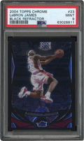 2004 Topps Chrome Black Refractor LeBron James /500 #23 PSA 9 MINT