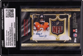 2025 Topps Chrome Honors DPOY Gold NFL Shield Pat Surtain II PATCH AUTO 1/1 Redemption CGC AUTH