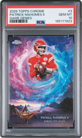 2025 Topps Chrome Game Genies Patrick Mahomes II #3 PSA 10 GEM MINT
