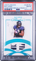 2025 Panini Flawless Game Used Platinum Ray Lewis PATCH 1/1 #GUM-RLS PSA 8 NM-MT