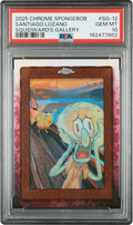 2025 Topps Chrome Spongebob Squidward's Gallery Santiago Lozano #SG-12 PSA 10 GEM MINT