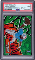 2025 Absolute Kaboom! Horizontal Green Warren Moon 1/1 #16 PSA 9 MINT